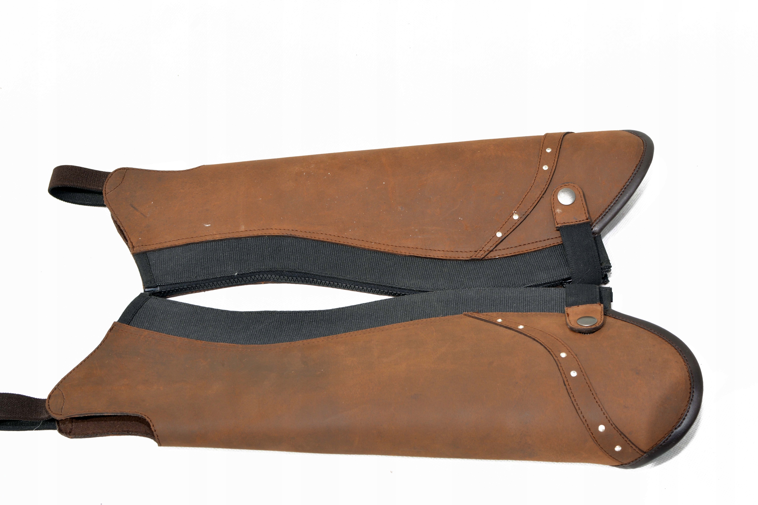 CZAPSY SZTYLPY SKÓRZANE ROZ.L 40/34CM Marka York