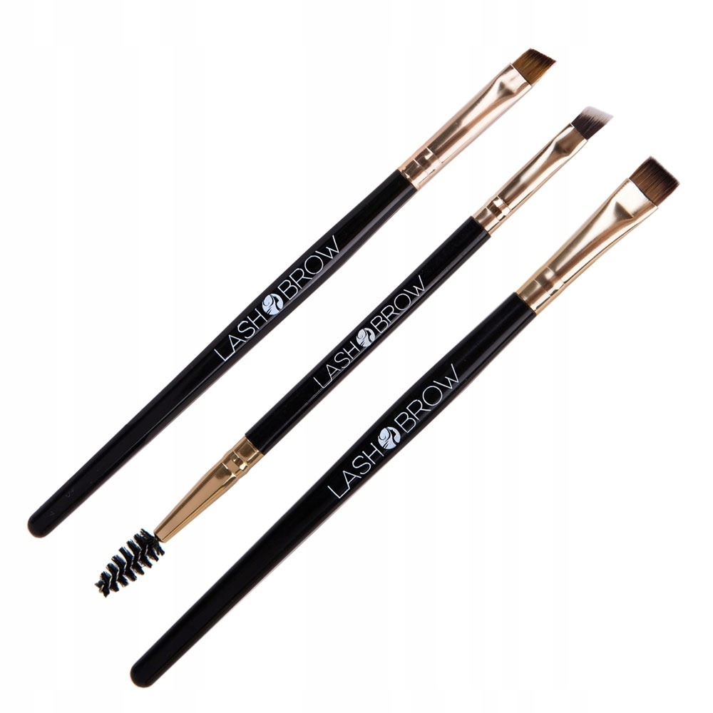 

Zestaw pędzli do makijażu brwi 3 szt. Lash Brow