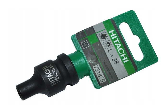 Adapter kwadrat 1/2''x hex 1/4'' MAGNES HITACHI