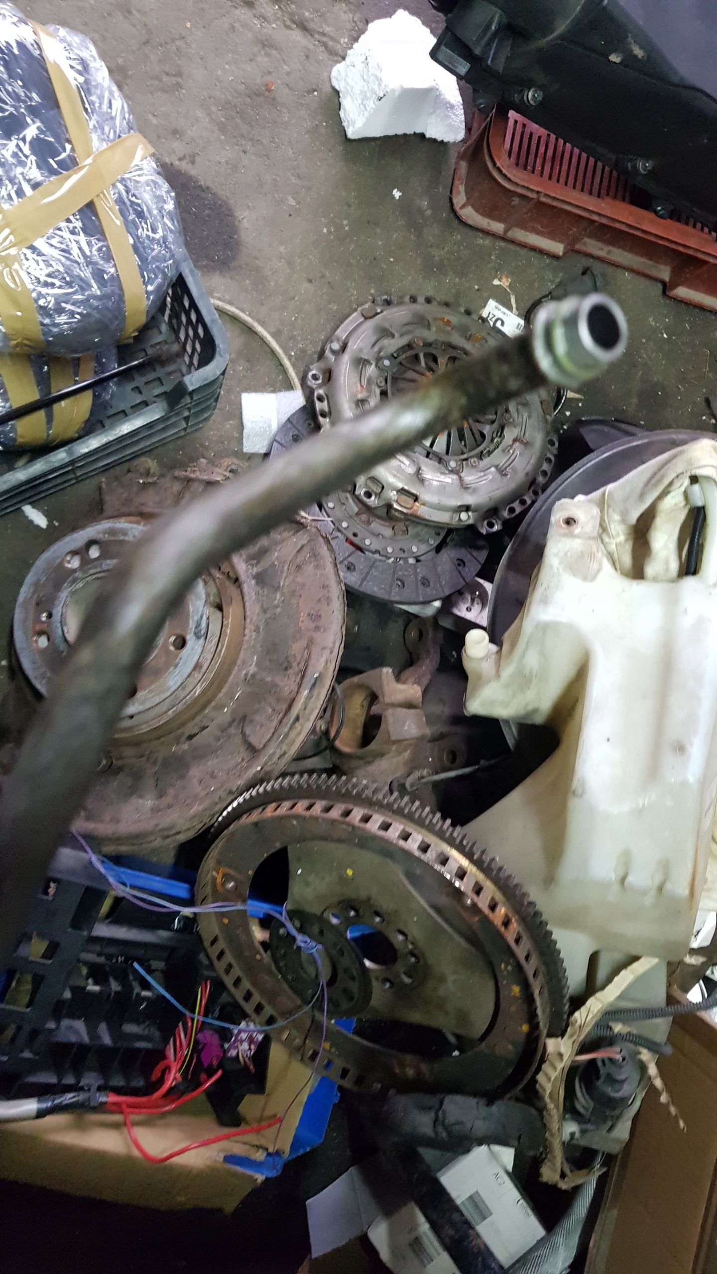 BMW E38 740 Ölleitung Getriebe