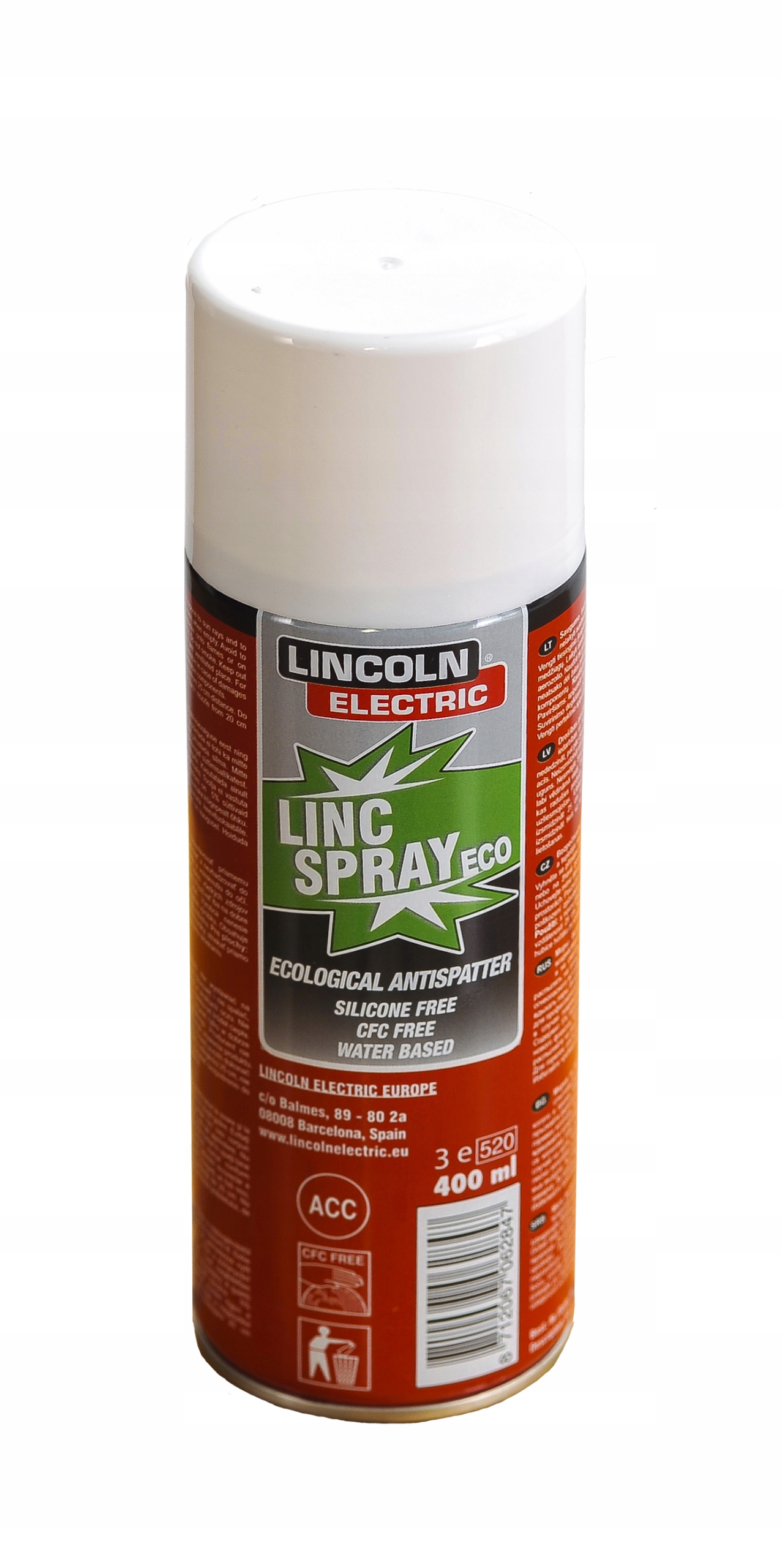 

Spray antyodpryskowy Linc Spray Eco