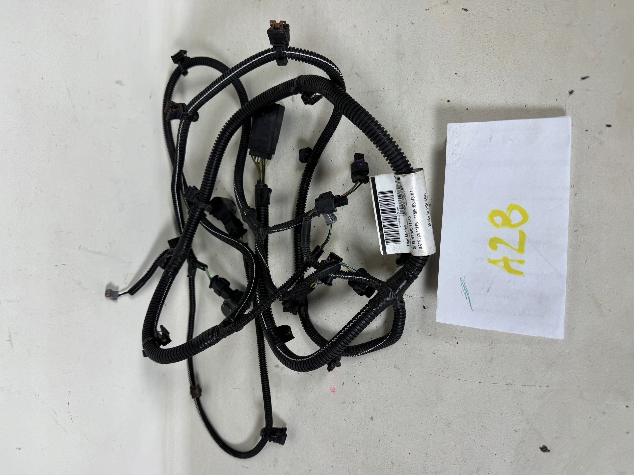 Volvo V40 II cablaggio Paraurti posteriore 31427116-AA