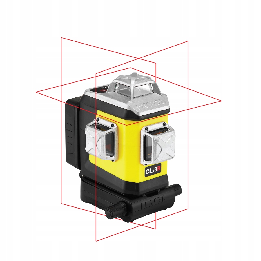 Nivel System laser krzyżowy CLx3R 3x360 wiązka czerwona 70 m