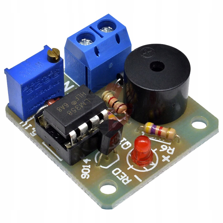 Alarm niskiego napięcia akumulatora 12V