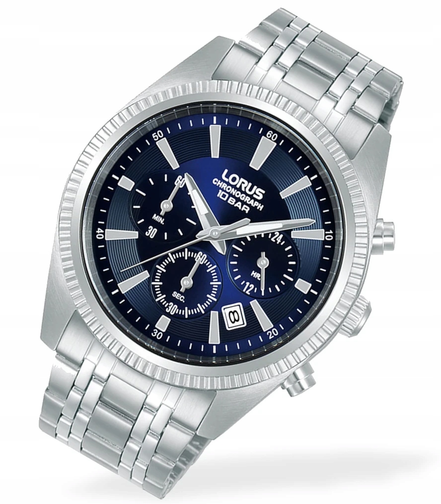 Pánské hodinky na náramku Lorus Chronograf RT395KX9 Box Gravírování Bonus