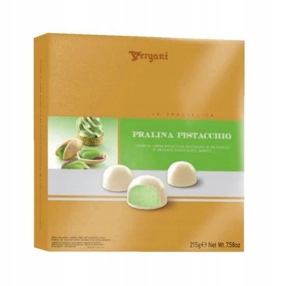 Levně 2x Bonboniéra Pralinky Pistacchio Box 215g Vergani