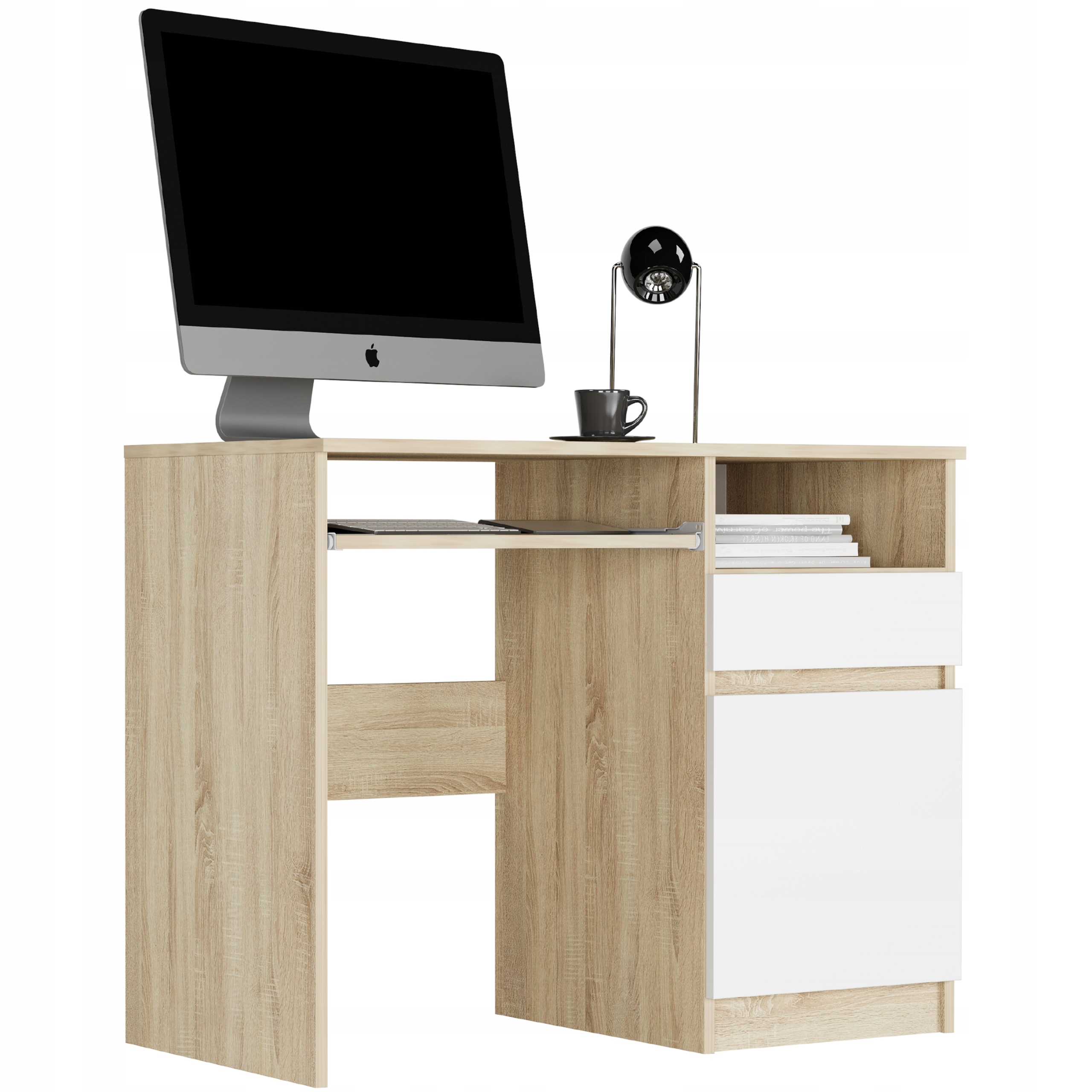 Meble biurko stolik 96cm N-35 MIX SONOMA