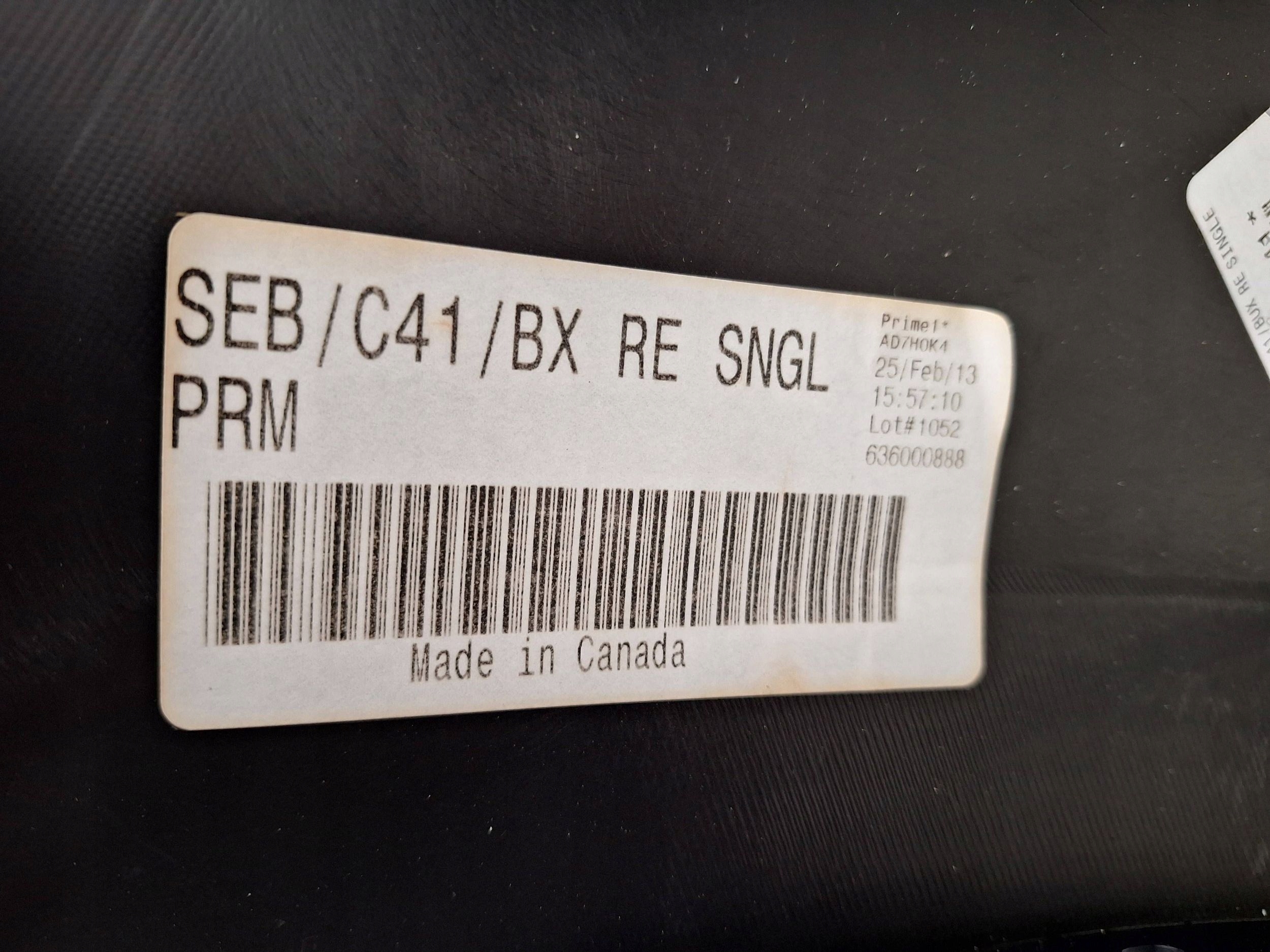 bumper rear part CHRYSLER SEBRING III 07-12