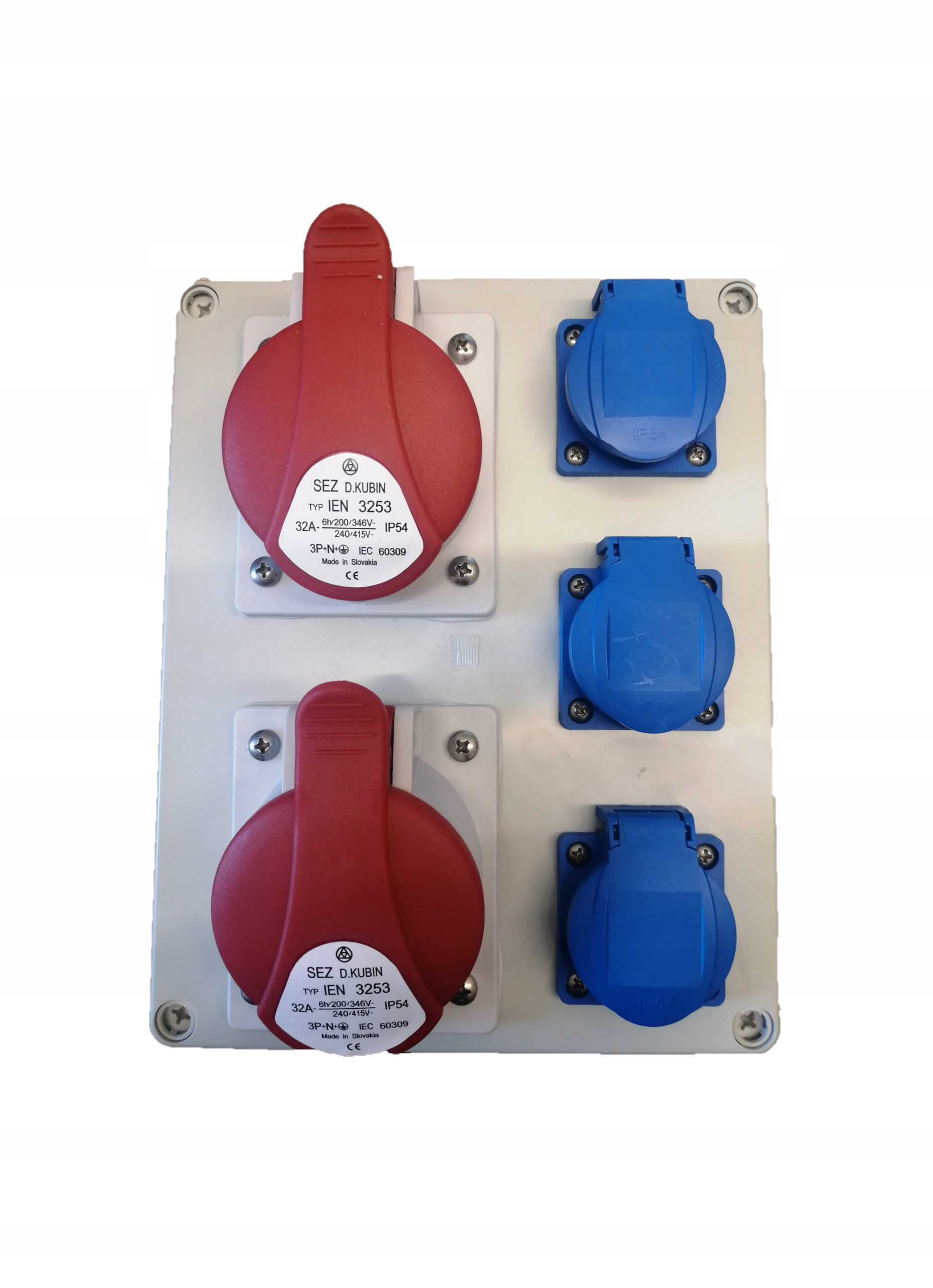 

Rozdzielnica Budowlana 32/5 16/5 3X230V IP44