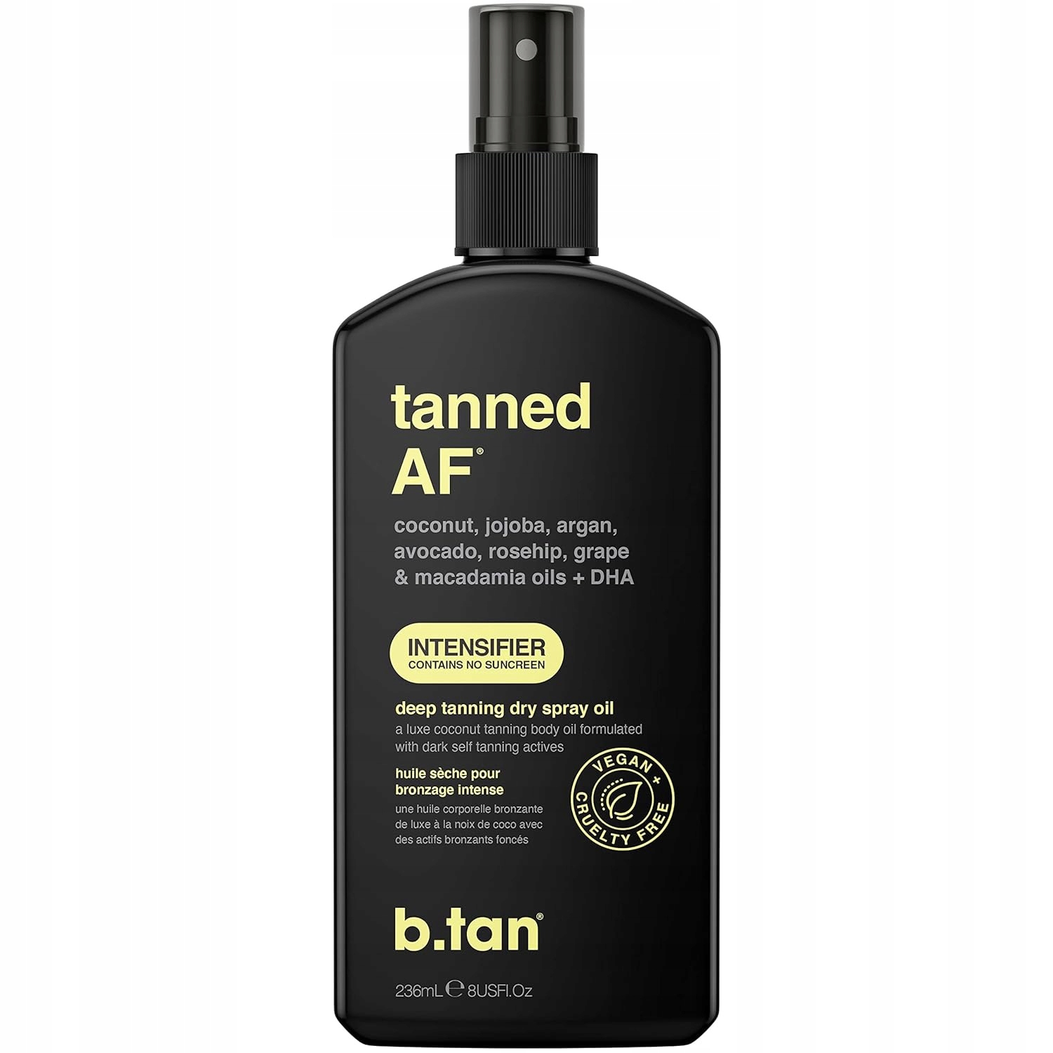 b.tan Tanned Af Tanning Oil Olej na opalování 237 ml