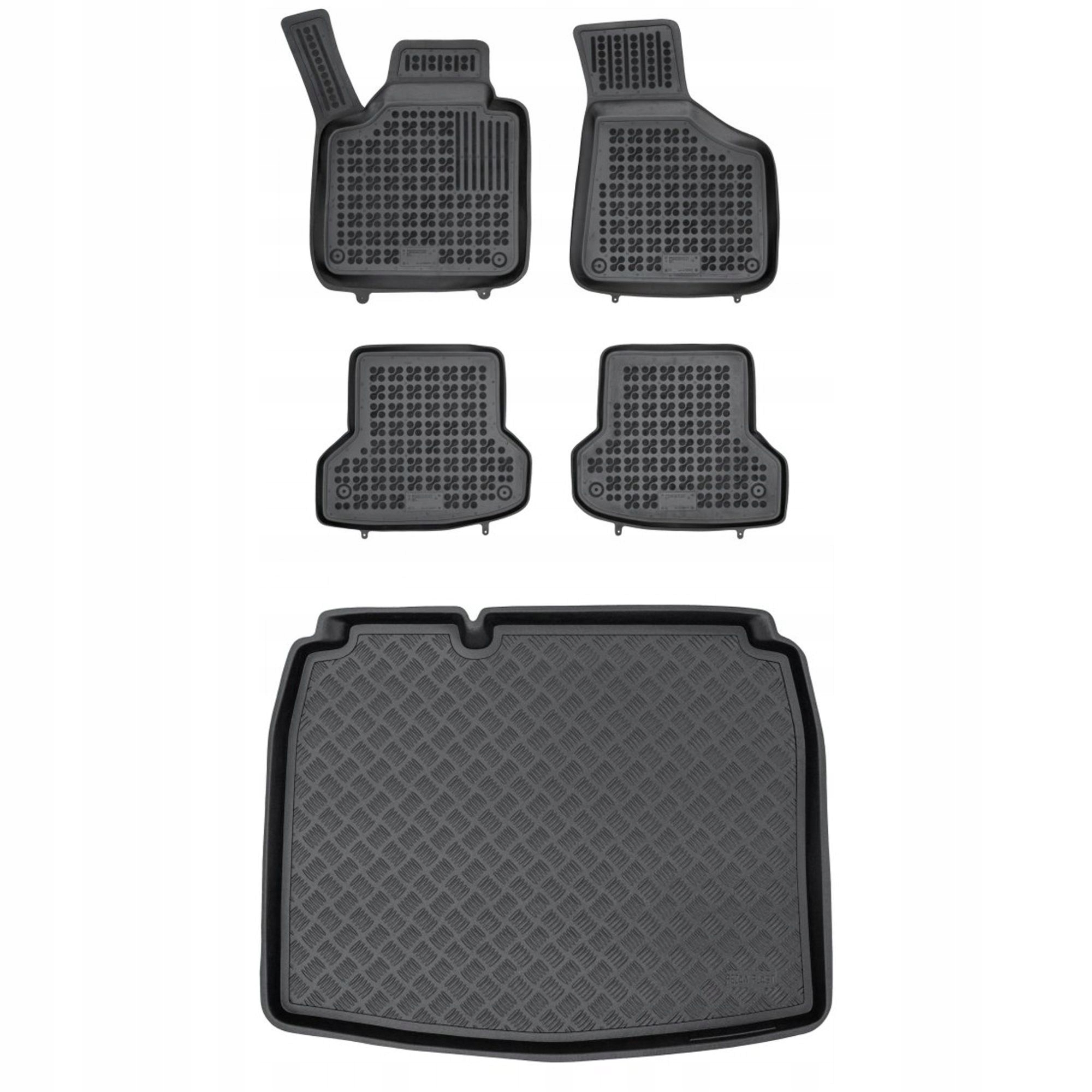 Sada kobercov a rohoží pre Audi A3 II 8P 2003-2013 Hatchback pre 2 osoby