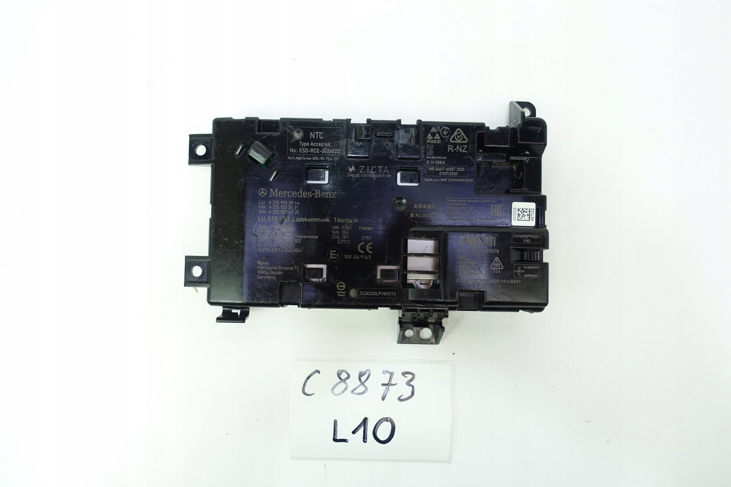 Module LADOWARKA INDUKCYJNA MERCEDES A2059003944