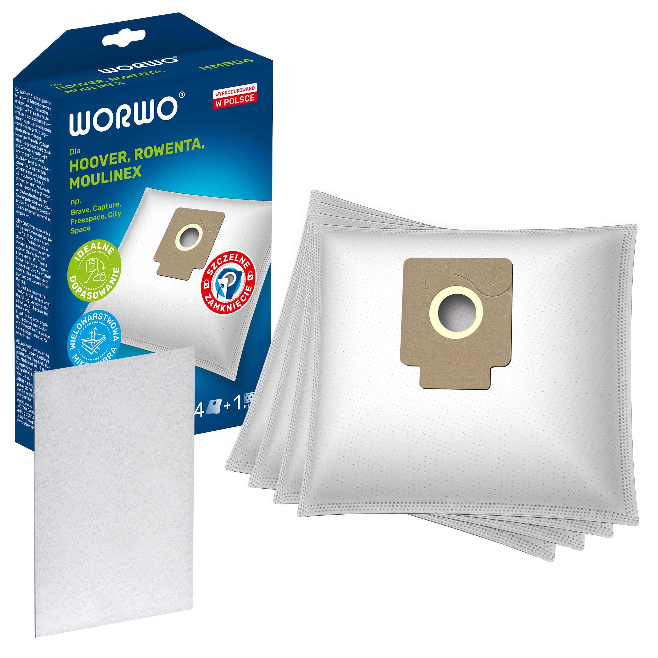 WORKI HOOVER H58 H63 H64 CAPTURE FREESPACE + Filtr