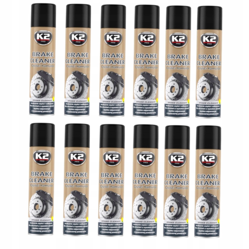 K2 BREAK CLEANER Очищення гальм 12шт x600ml