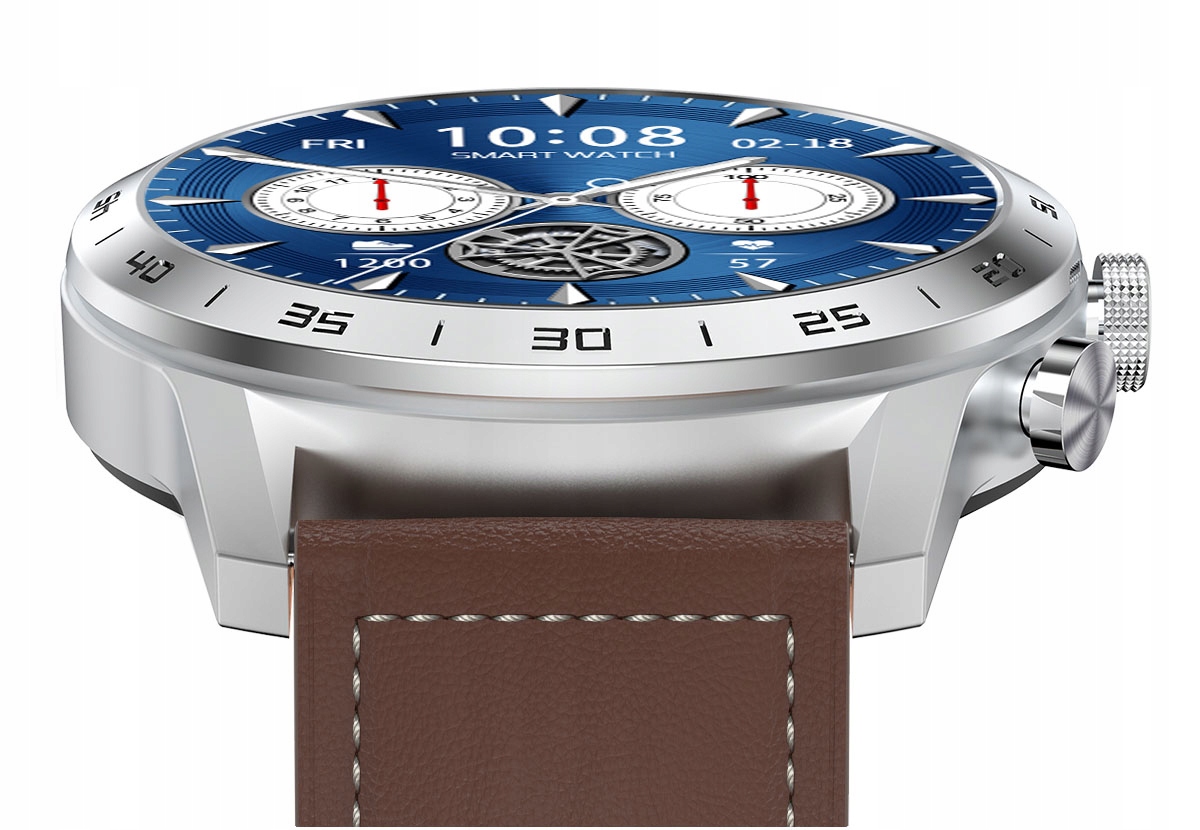 ZEGAREK SMARTWATCH SHD CIŚNIENIOMIERZ EKG PULSOMETR ROZMOWY 2PASKI J.POLSKI Kod producenta DT70