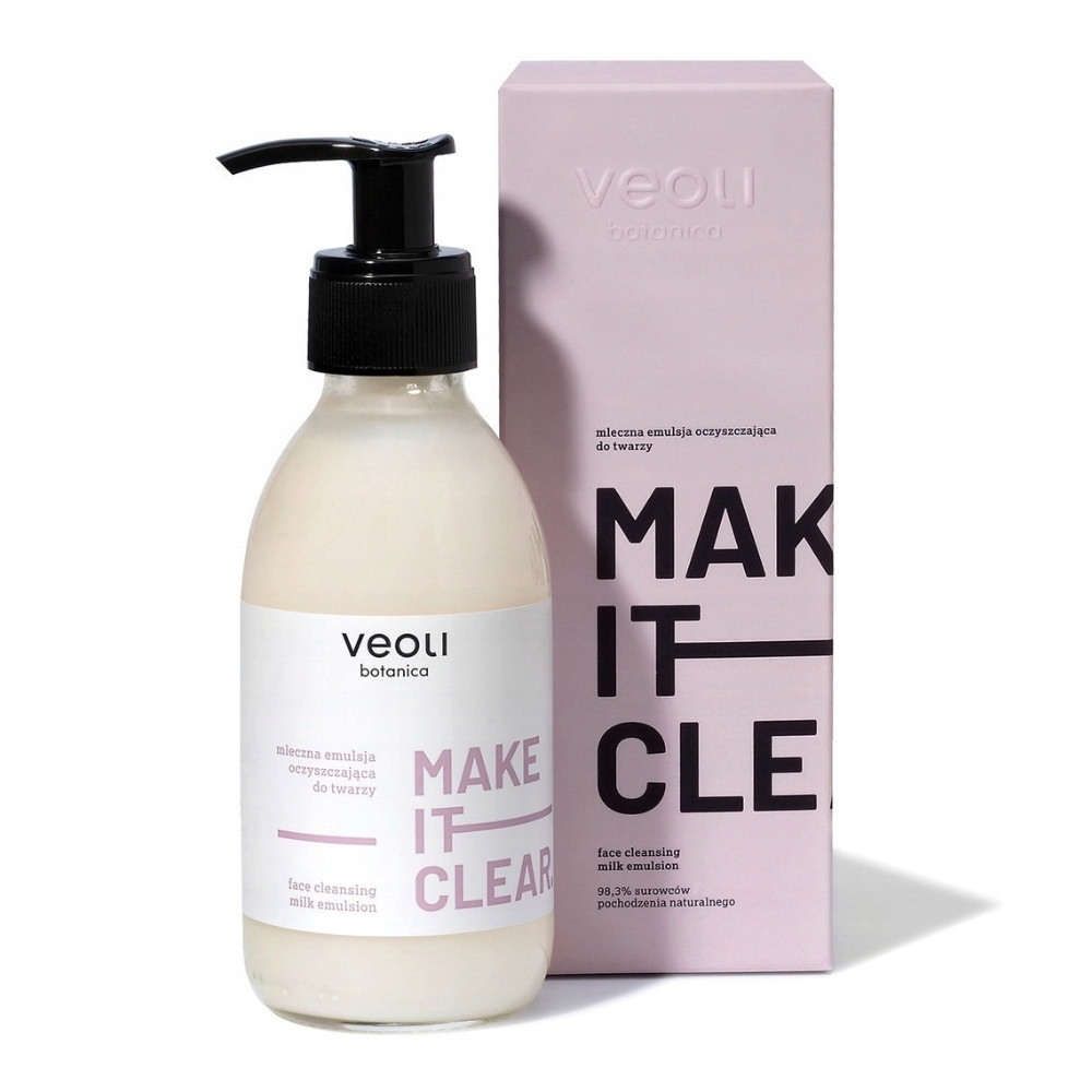 

Veoli Botanica, Make It Clear, Mleczna emulsja ocz