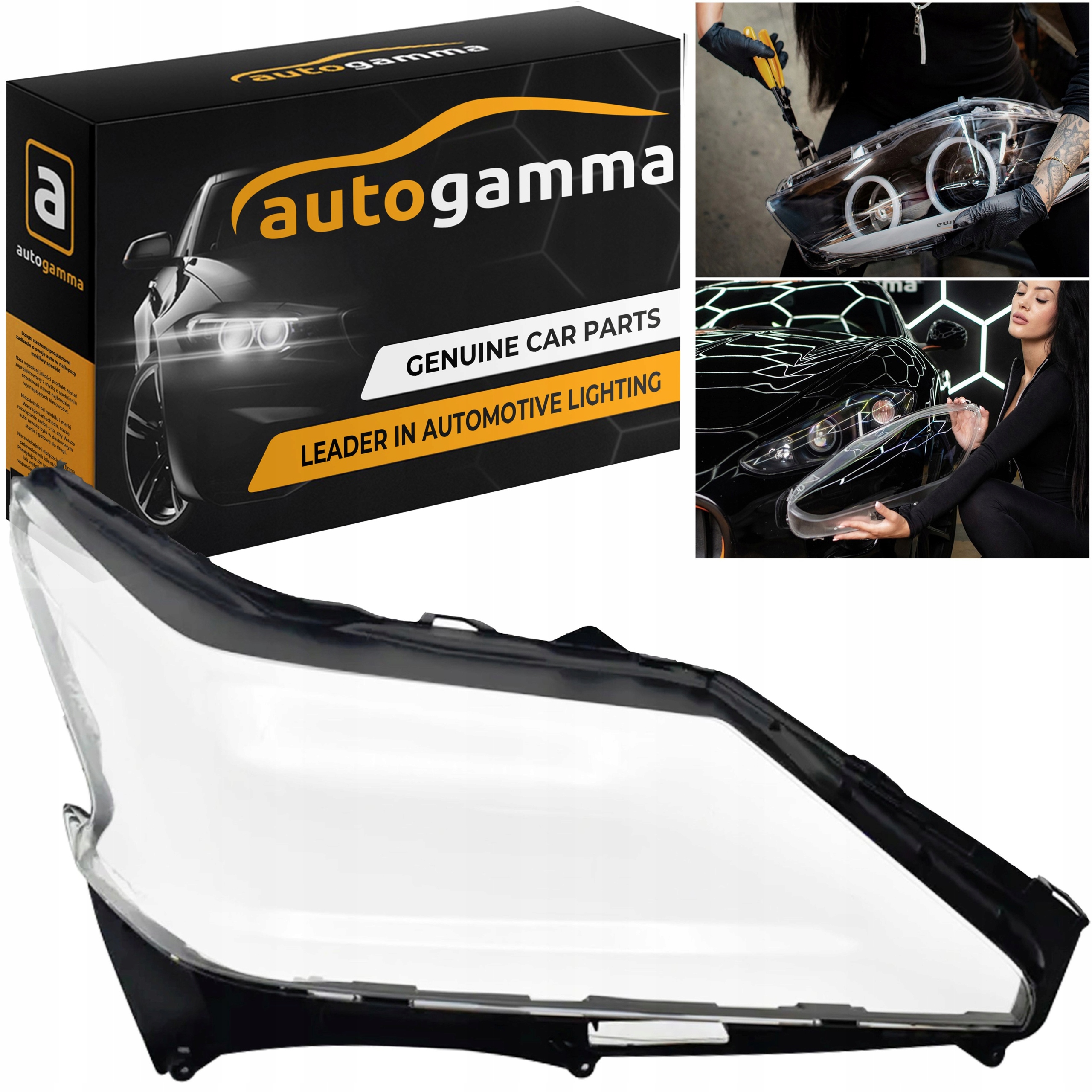 Шкло Стекло к Фары Фар Lexus Lx570 (18-20) Правый