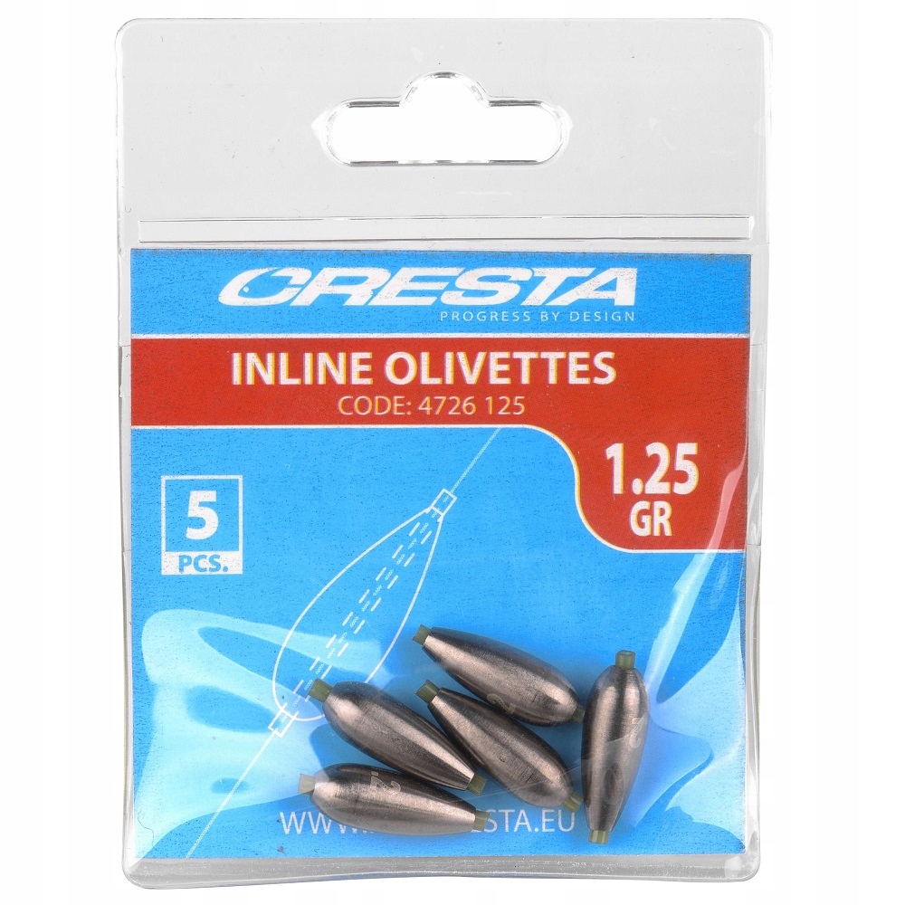 Ciężarek Oliwka Cresta Olivettes 1,75g