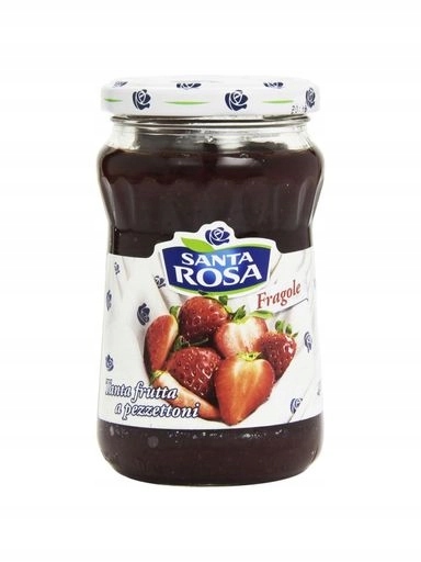 Levně 5X Santa Rosa Fragole 350 g zavařenina z italských jahod