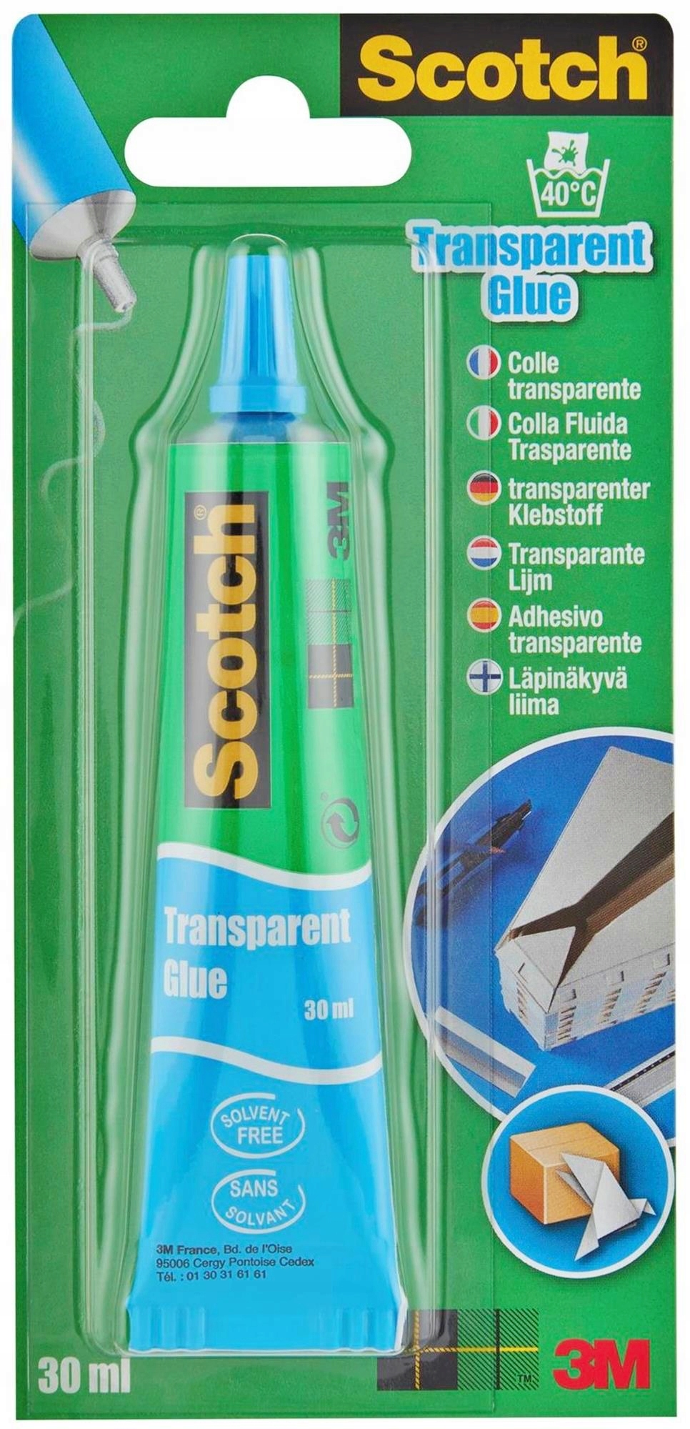 

Klej W Płynie Scotch Clear przezroczysty 30 ml