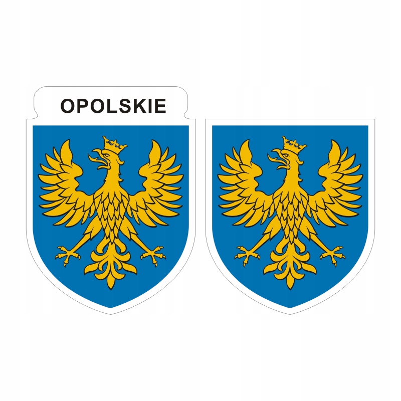 

Naklejki herb województwa opolskiego