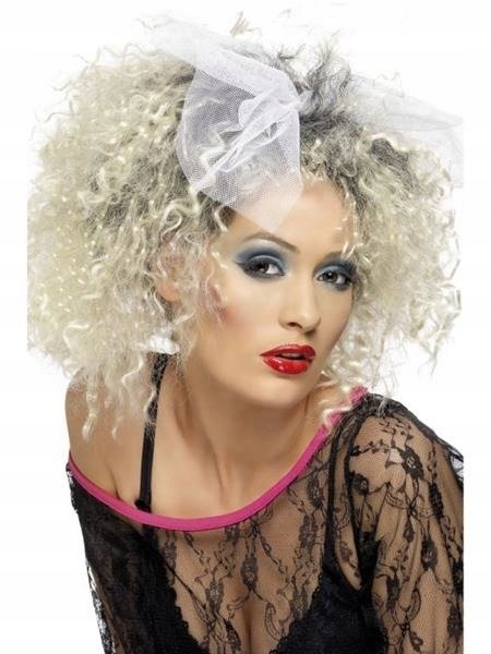 

Peruka Madonna Blond Krótkie Kręcone Włosy