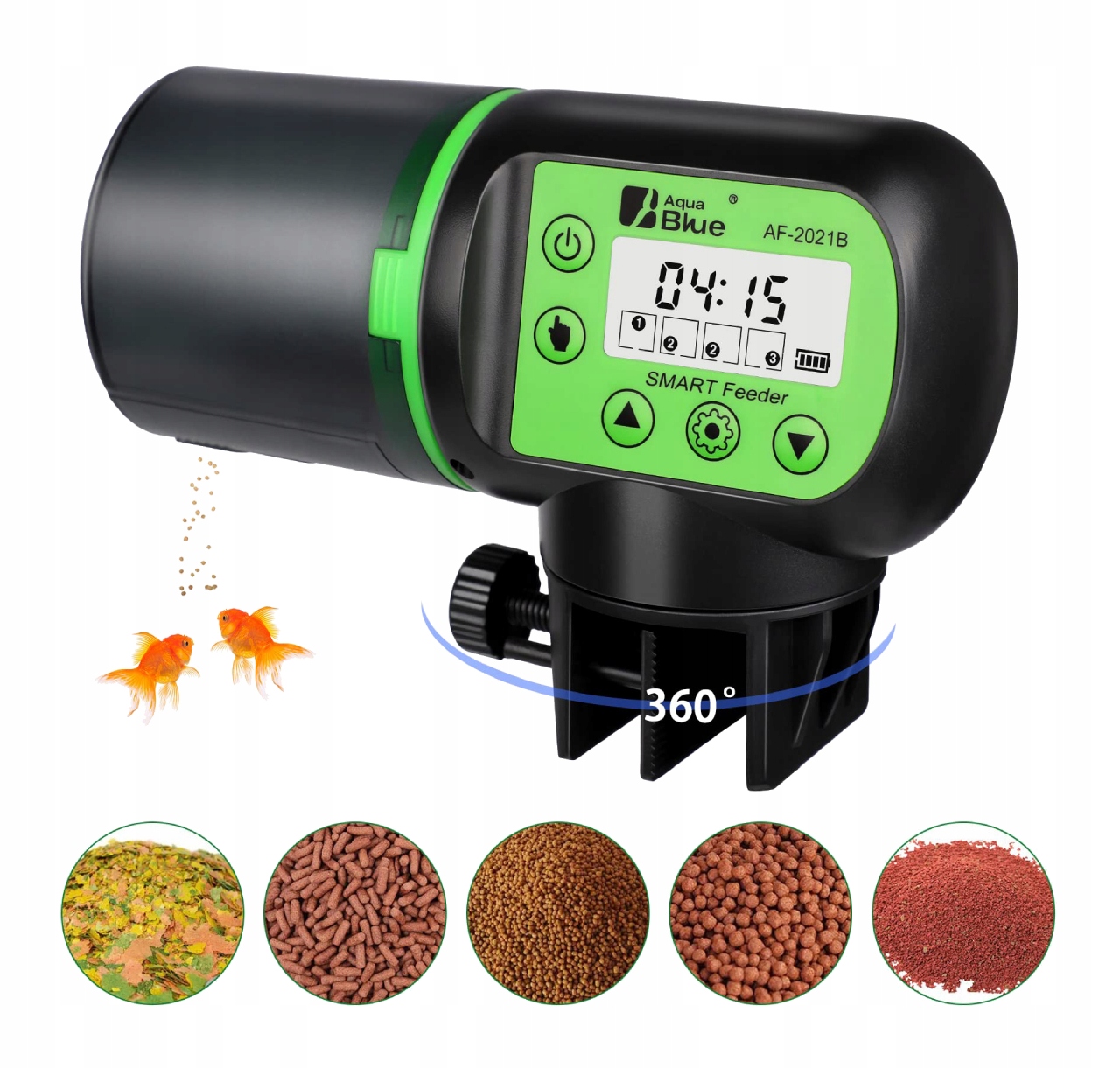 Automatické Krmítko Pro Krmení Ryb V Akváriu 200 ML Automat