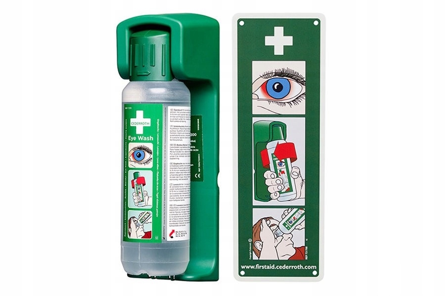 Płukanka do oczu CEDERROTH Eye Wash 500 ml uchwyt