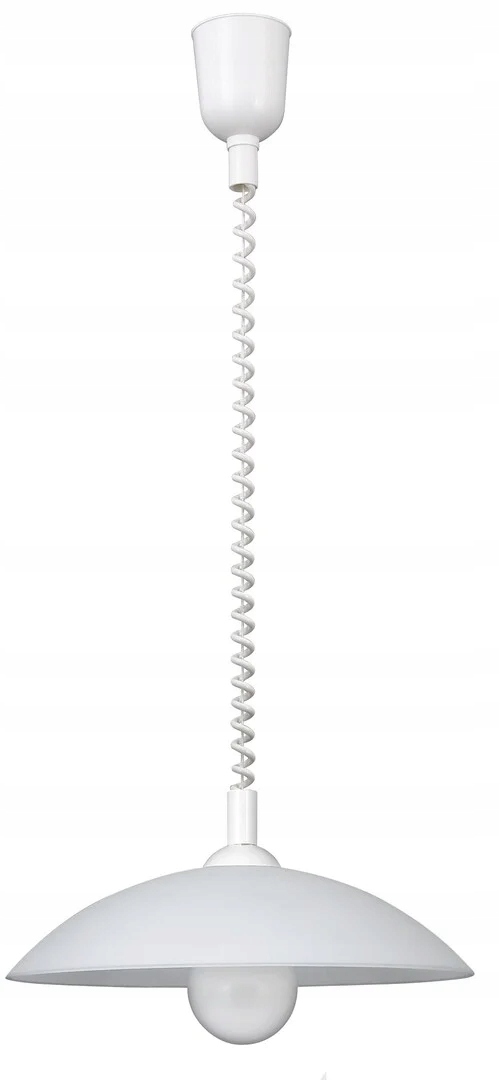 Rabalux Závěsné svítidlo bílé E27 1x60W Round do kuchyně 40 cm
