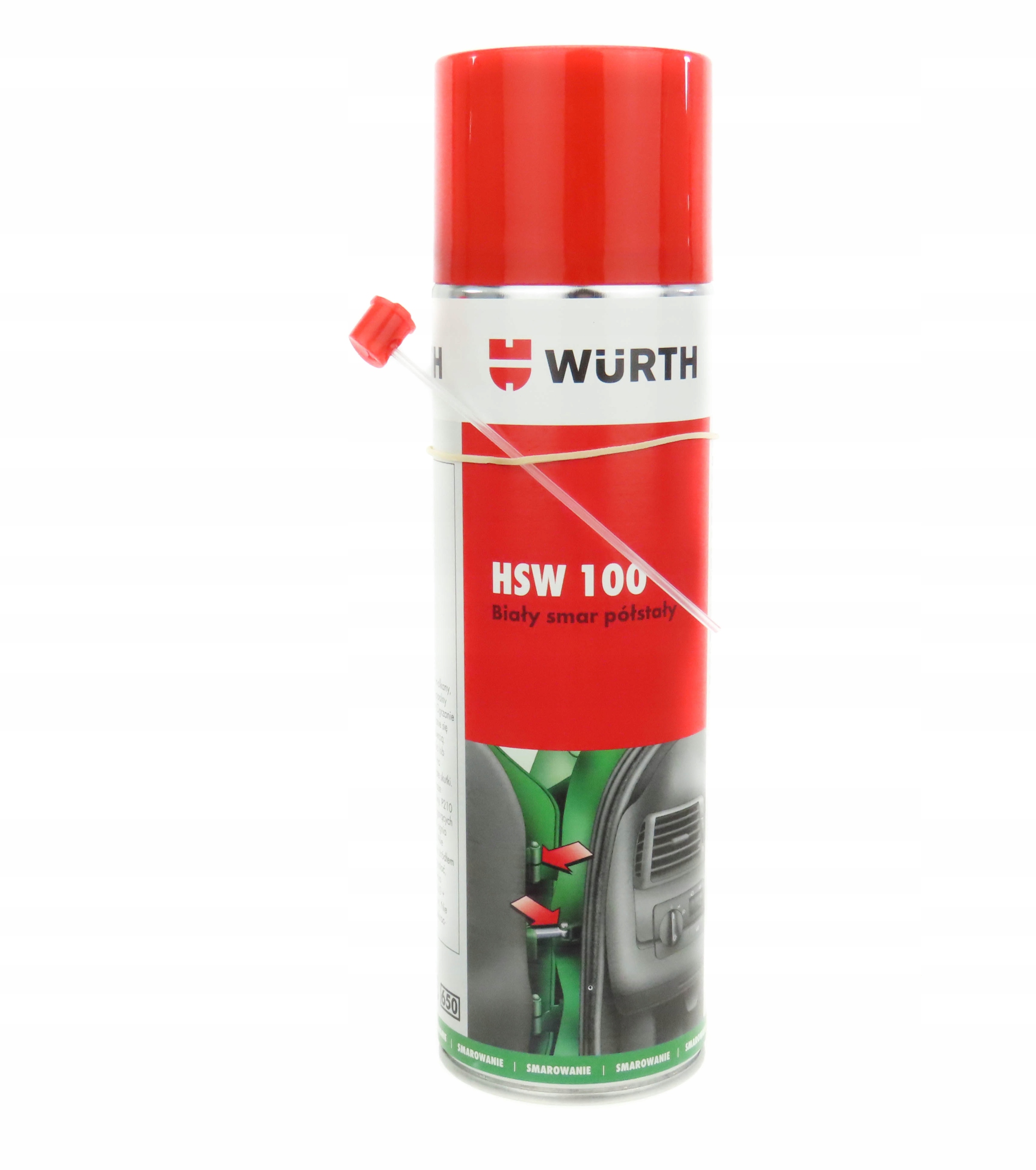 

Wurth Biały Smar Samochodowy Półstały HSW100 500ML