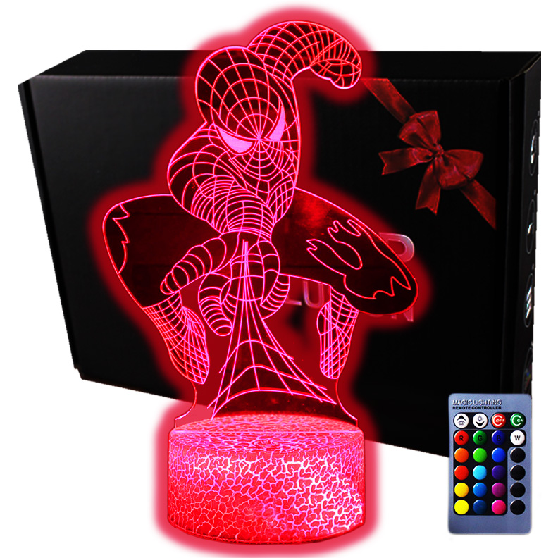 

Lampka 3D nocna led usb pilot Piłka Spider-Man