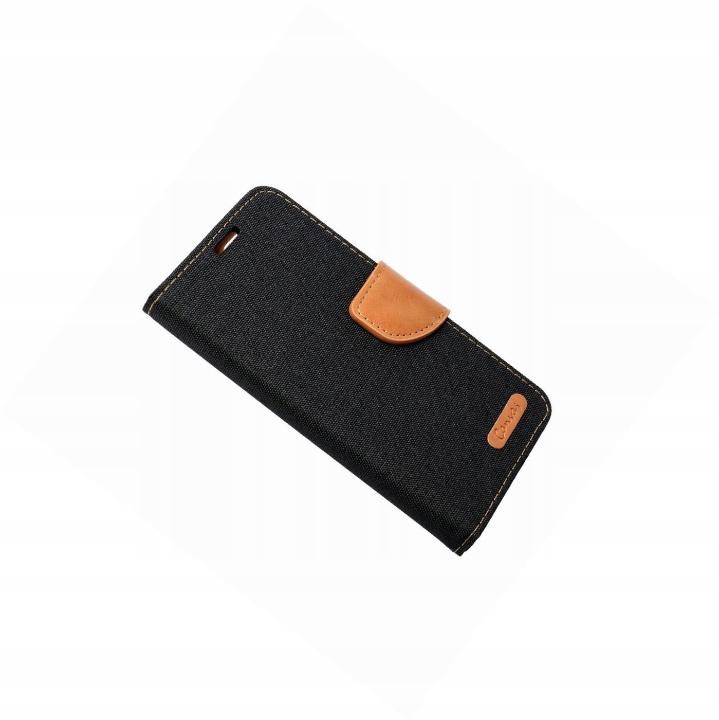 Etui futerał jeans Canvas Book do iPhone 16 Plus