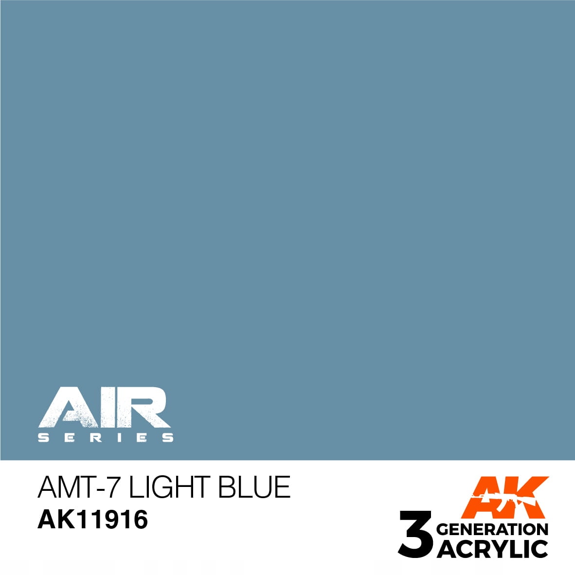 Ak Interactive 11916 Farba akrylo AMT-7 Light Blue