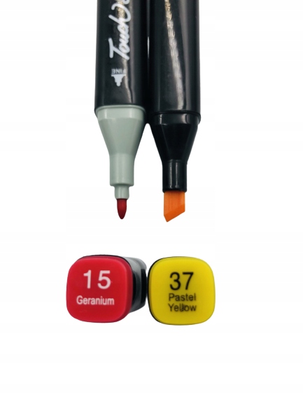 PRO TOUCH MARKERY PISAKI 24 kolory DWUSTRONNE Kolor Wielokolorowy
