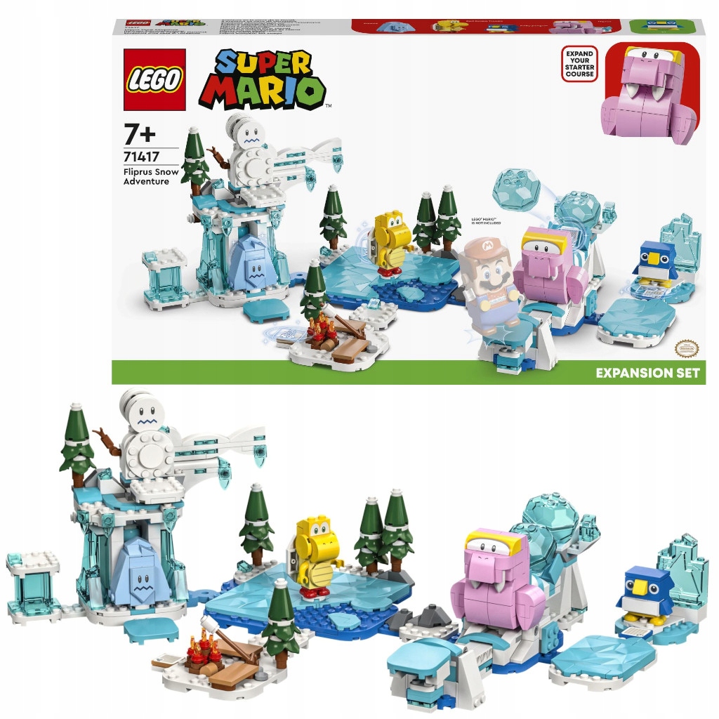 Lego Mario Sněhové dobrodružství Fliprusa 71417