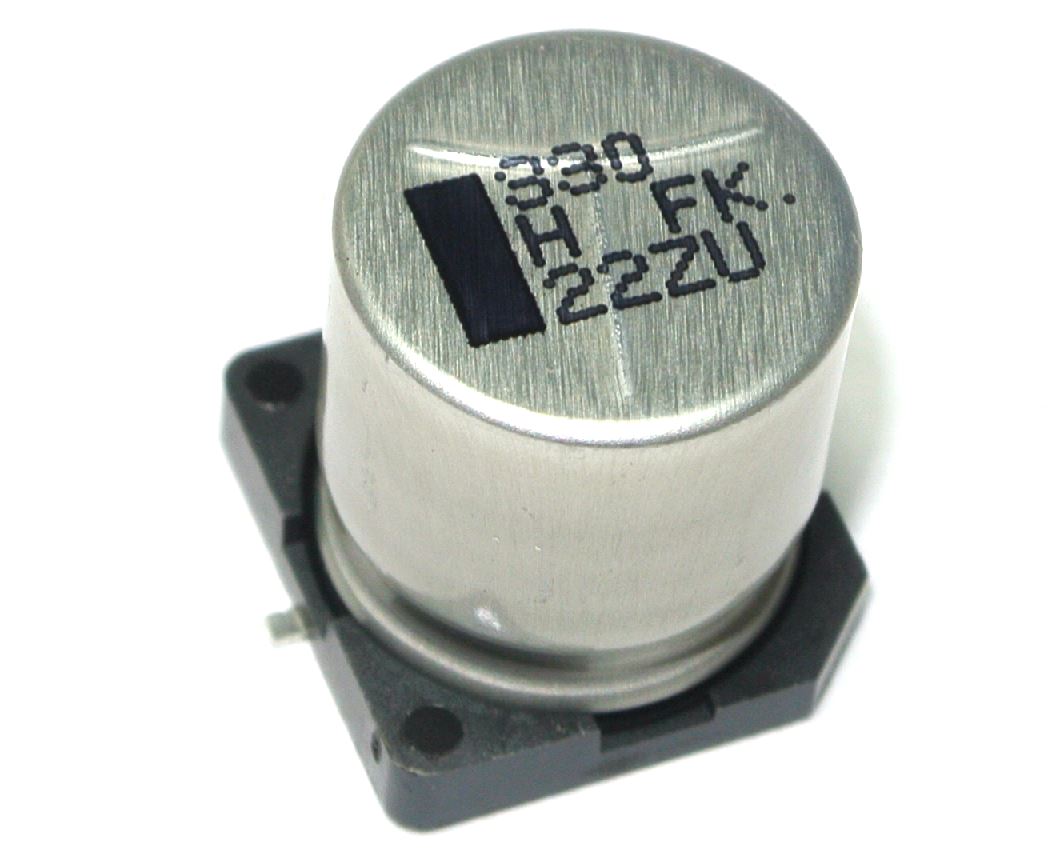 330uF 50V Kondensator Smd Panasonic Fk Low Esr Impedance 0,12R [2szt.]