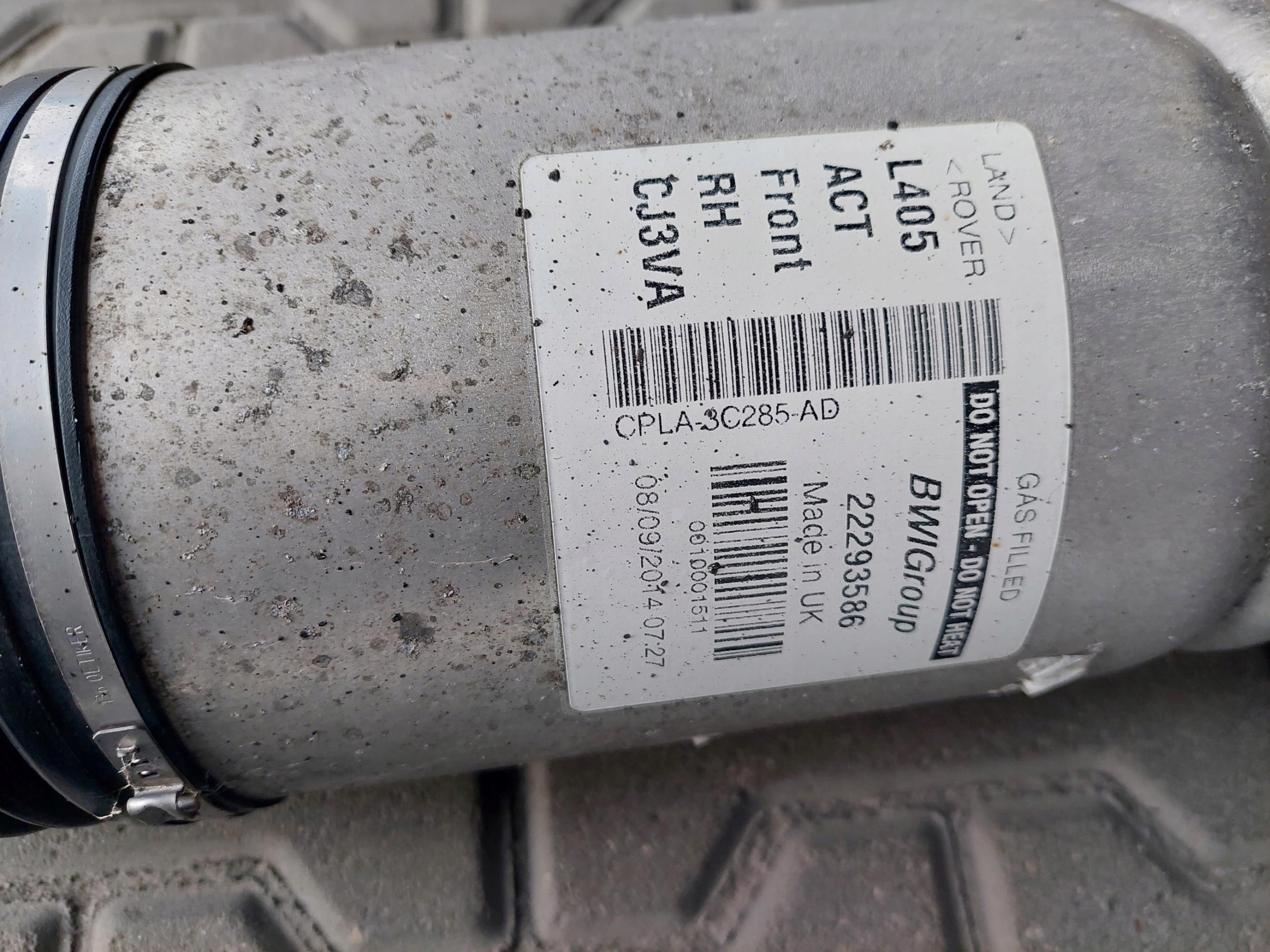shock absorber MIECH front front right RANGE ROVER VOGUE L405 3.0 D