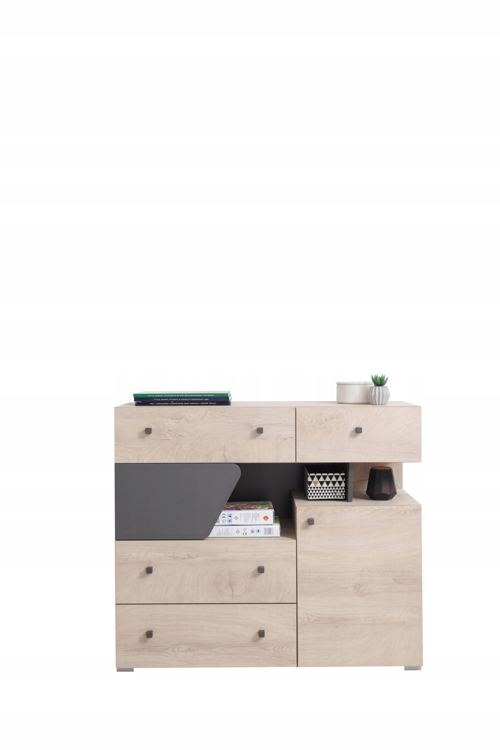 Komoda Ravenna 110 cm do obývacího pokoje Ložnice Dub