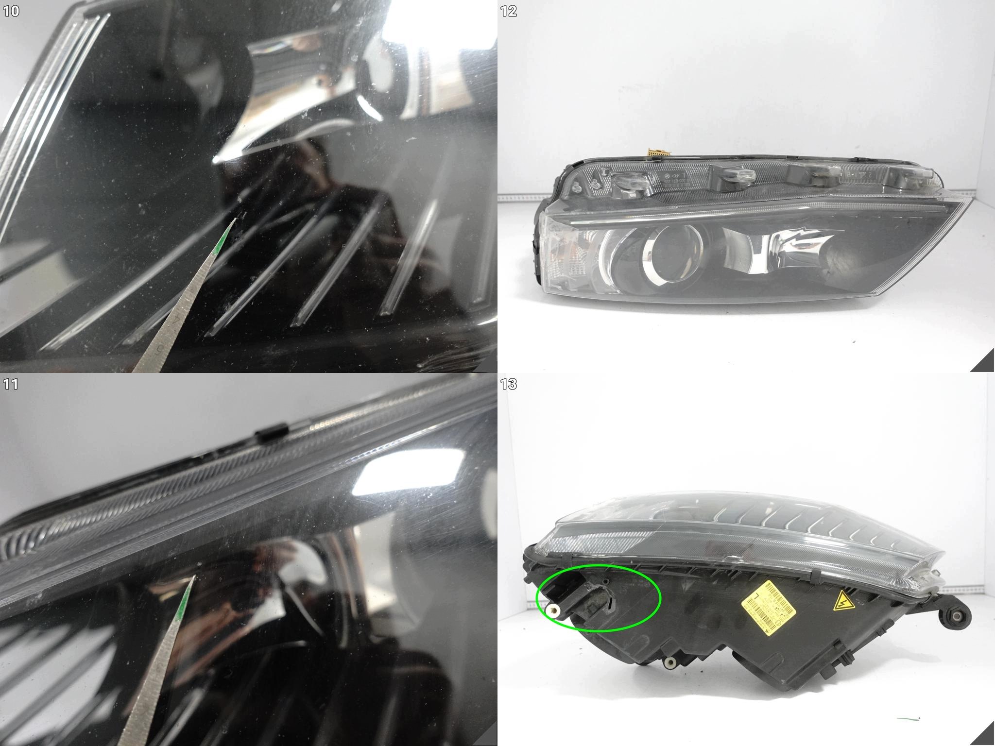 SKODA OCTAVIA III 5E1 12-16 light HEADLIGHT XENON + LED left front EUROPA