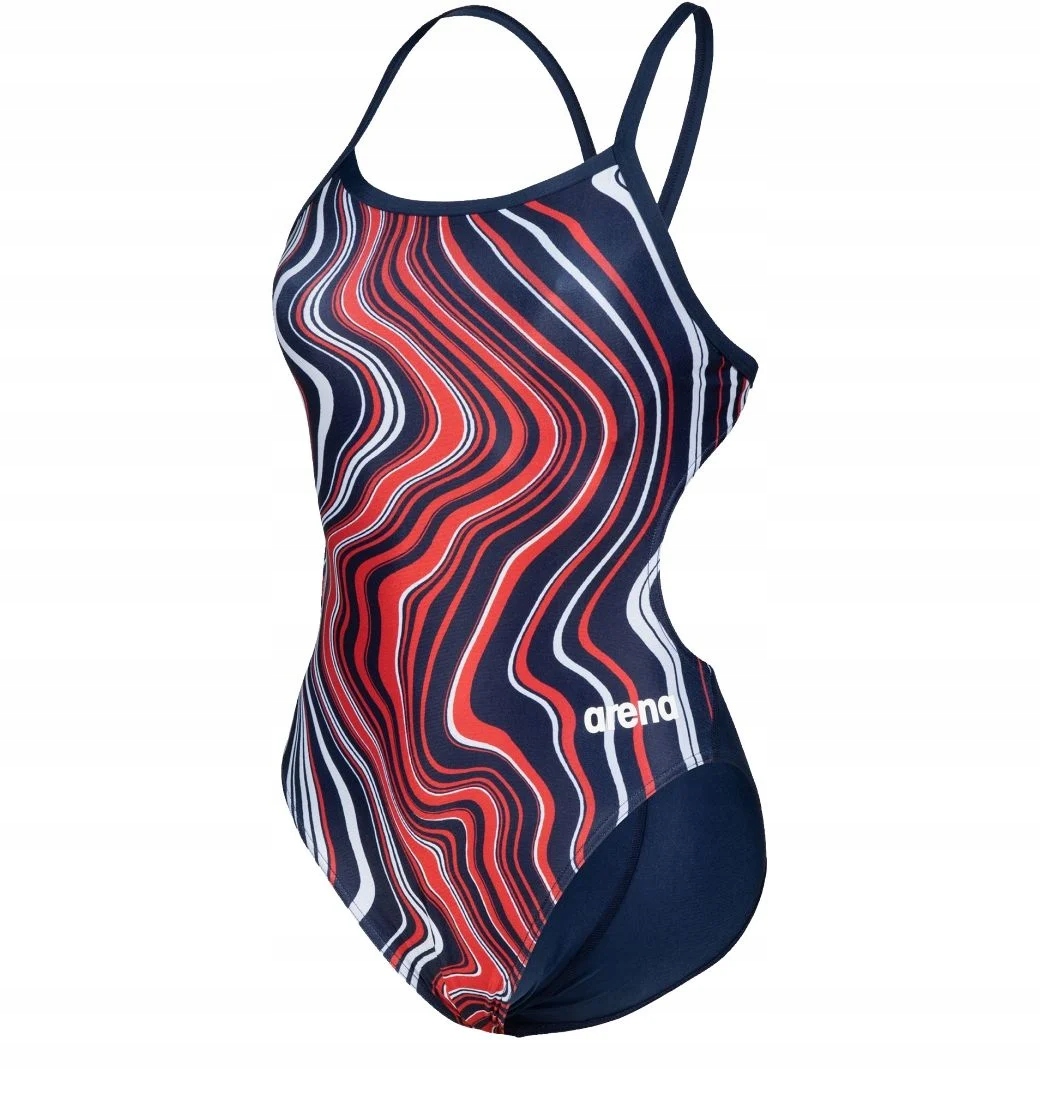 Arena Challenge Back Marmorizzata kostium kąpielowy jednoczęściowy r. Xs