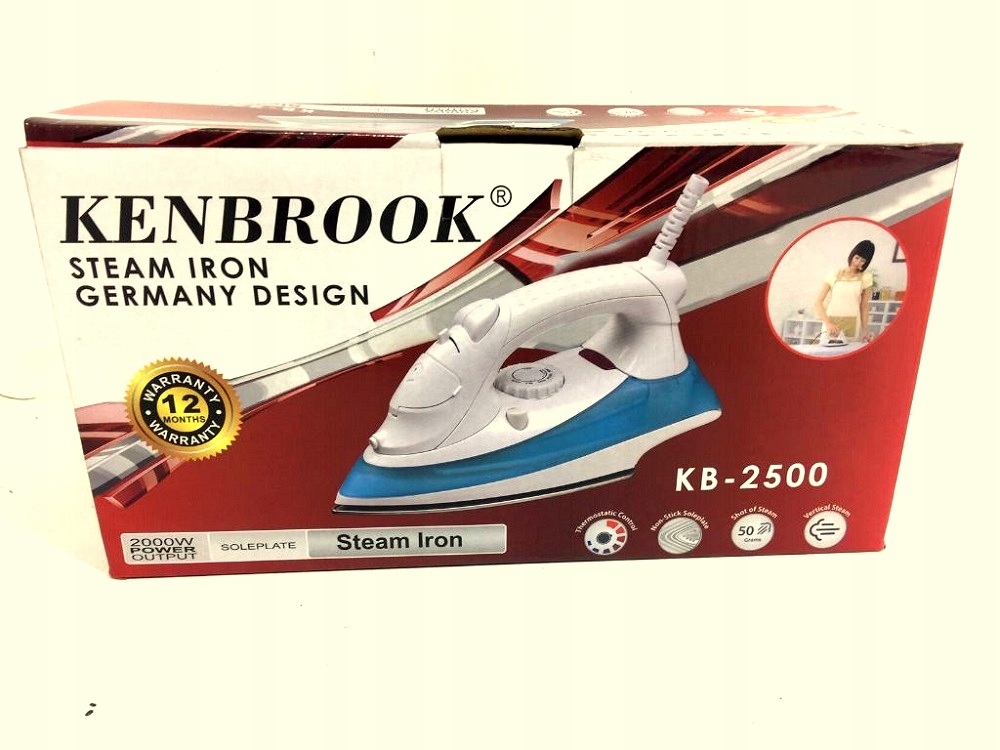 

Żelazko Kb -2500 Z Ceramiczną Stopą