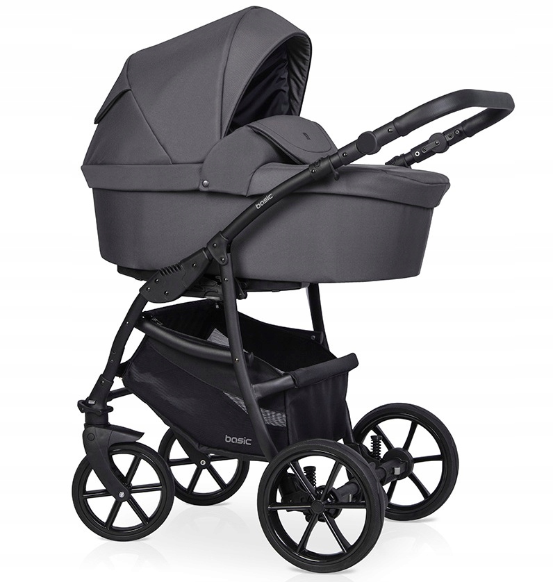 POLSKI WÓZEK + FOTELIK ZEST. 3w1 Basic Carbon Riko Kod producenta Wózek 3w1 Basic 2023 Carbon