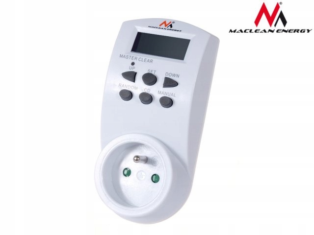 TIMER WYLACZNIK WLACZNIK CZASOWY PROGRAMATOR 3600W MCE05 Model MCE05