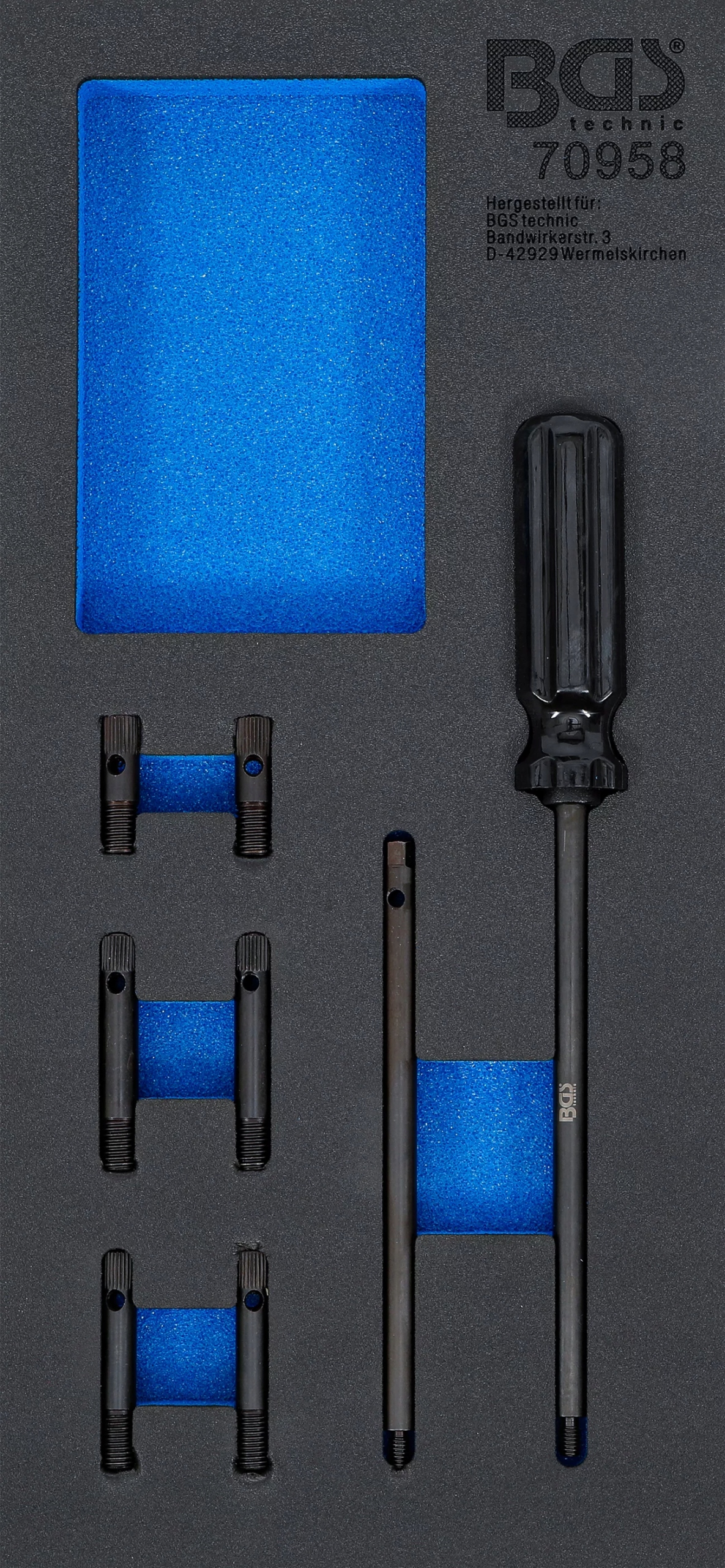 Vložka do zásuvky 1/3 sada náradia na tesnenie hlavy valcov Vag