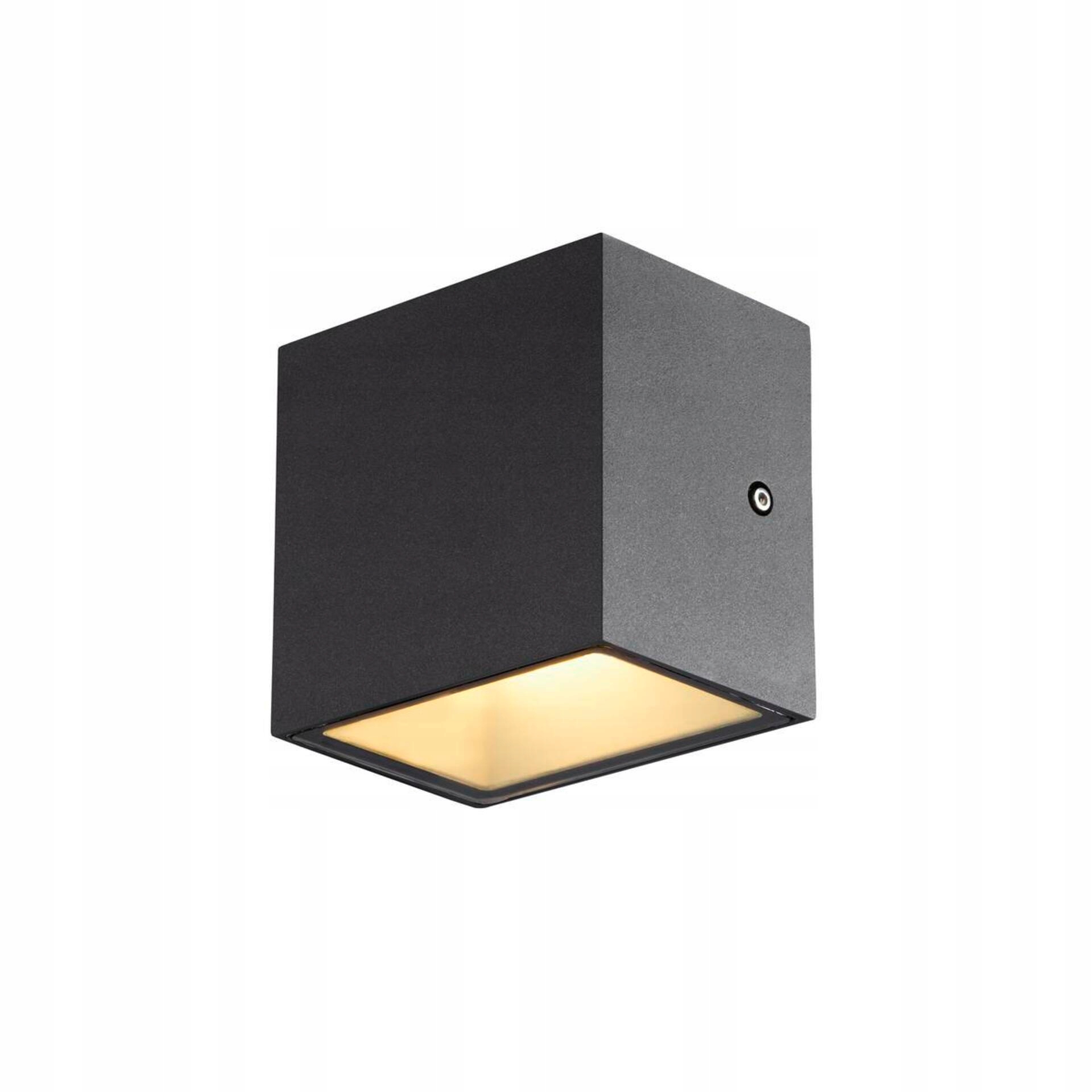 Vonkajšie svietidlo Slv Sitra Cube Wl Led antracit IP44 3000K 11W