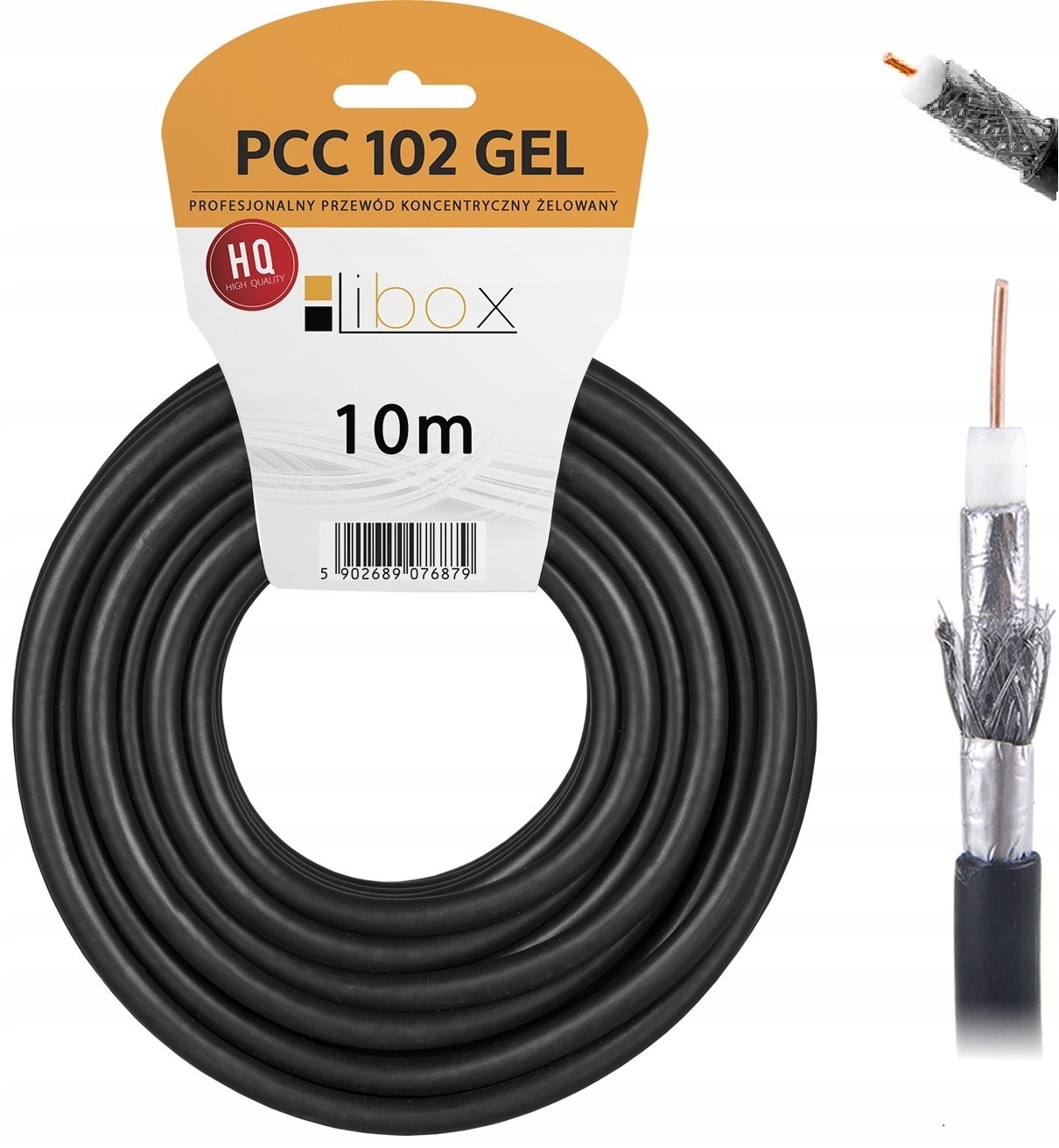 

Przewód Kabel Koncentryczny Ziemny Antenowy 10M