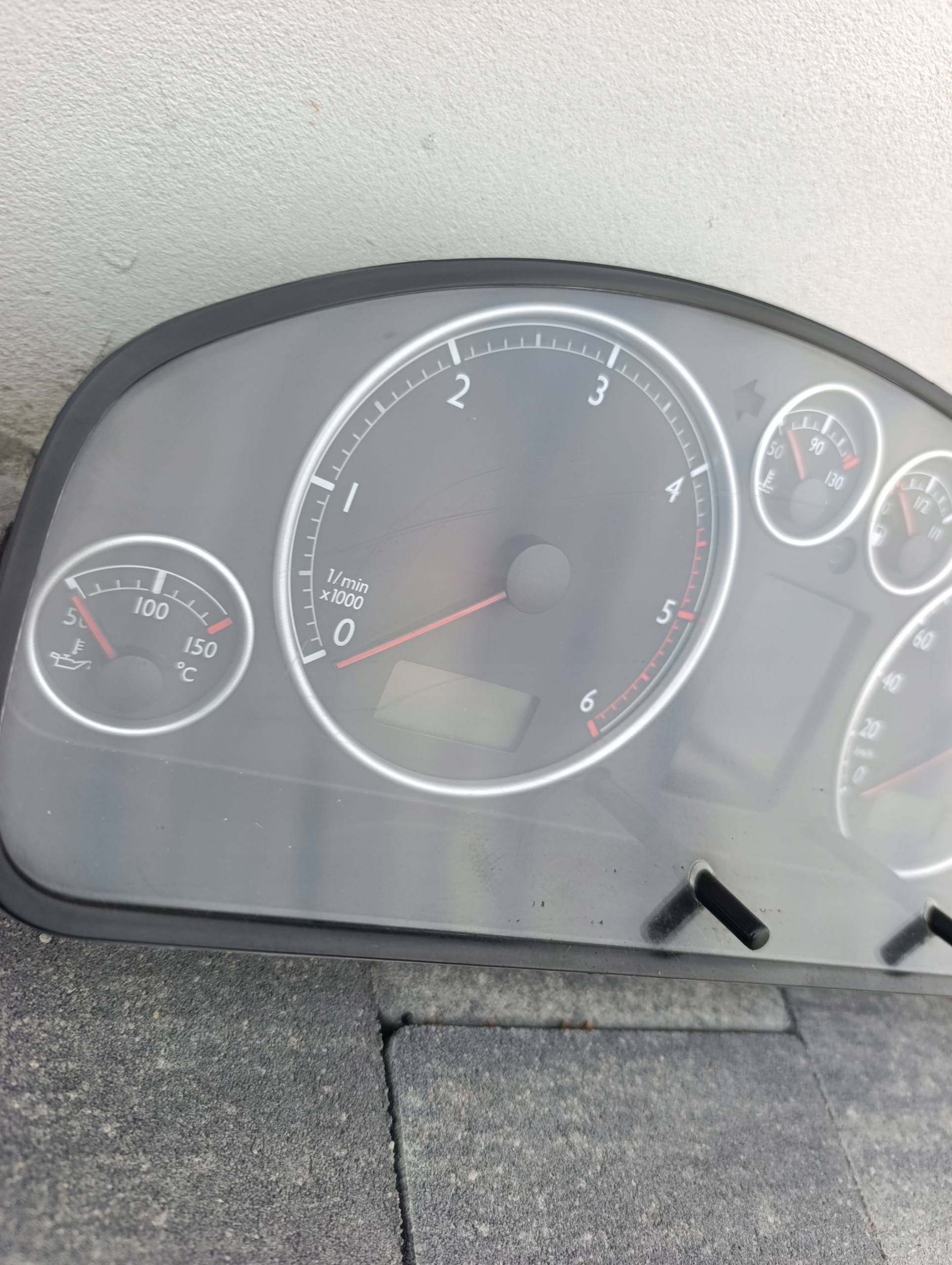 dials dials VW T5 Multivan highline auxiliary dials