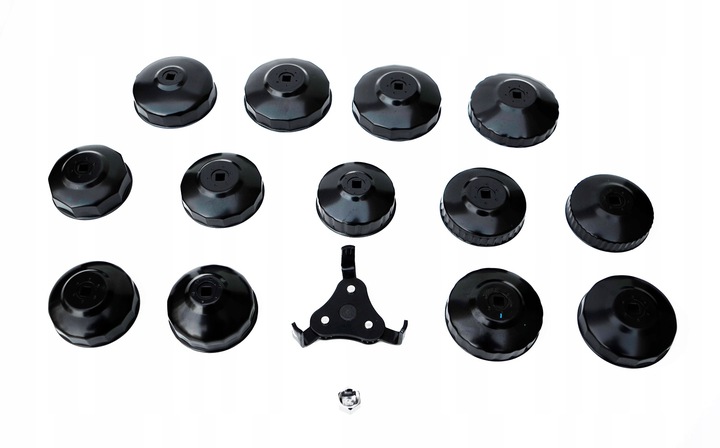 KLUCZE NASADOWE DO FILTROW OLEJU NASADKI ZESTAW 30 Producent code 10491