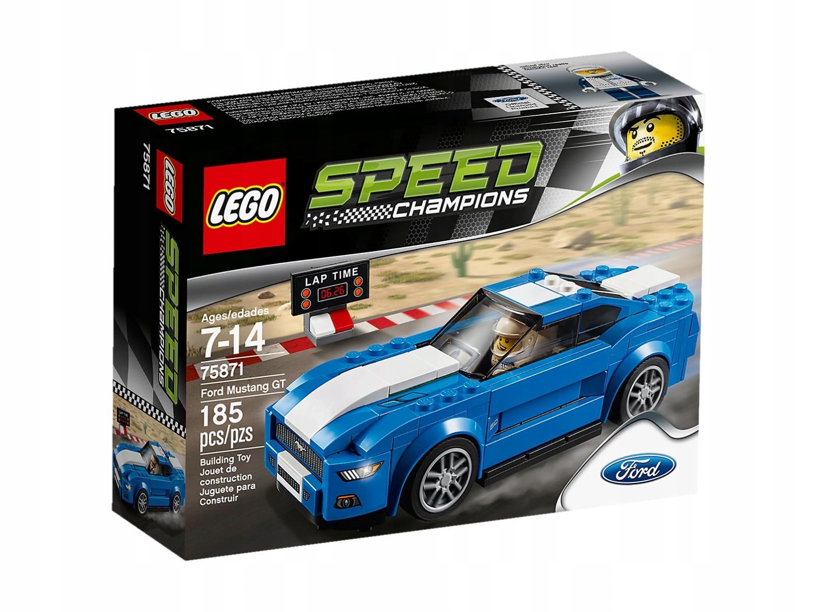 Lego Speed Champions 75871 Ford Mustang Gt Nový
