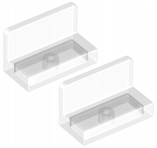 

Lego Panel 1x2x1 Przezroczysty (4865/6246888) x2